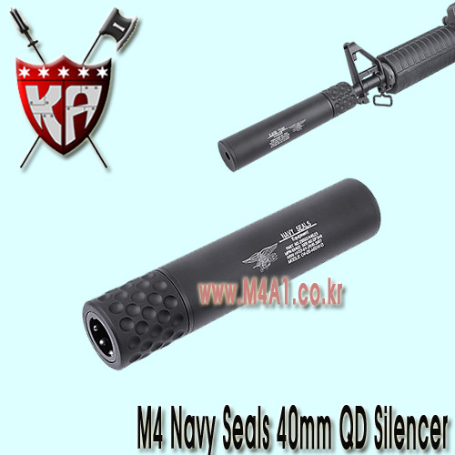 M4 Navy Seal 40mm QD Silencer