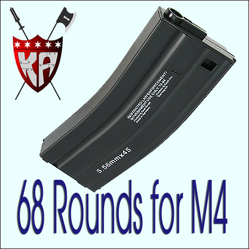 68R Mag for M4 Ser./HK Mak&#039;/BK