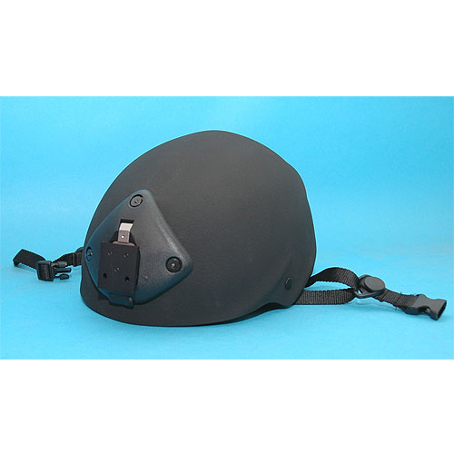 USMC Type Helmet with Night Vision Mount (Black)(New Version)  