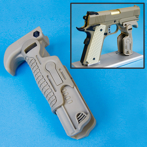 Pistol Folding Fore Grip / TAN