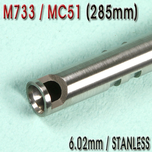 6.02mm Precision Stainless CNC inner barrel / M733
