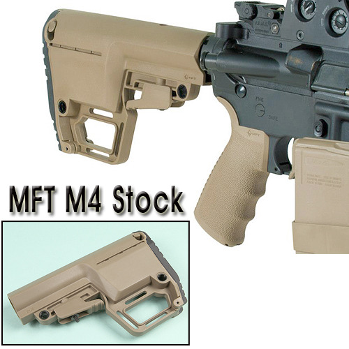 MFT M4 Stock / TAN
