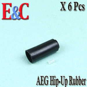 E&amp;C Hop Up Rubber  / 6 Pcs