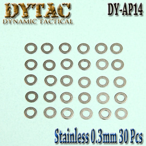 Stainless Precision Shims / 30pcs (0.3mm) 