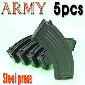 ARMY AK Steel Press Magazine / 5pcs