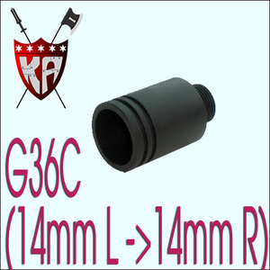 G36C Sil Adaptr (14- &gt; 14+)