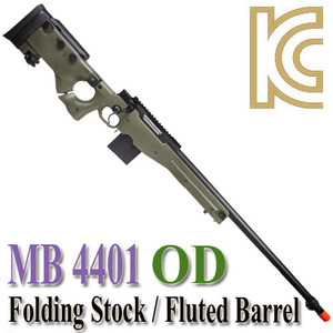 MB 4401 OD / Folding Stock &amp; Fluted Barrel 