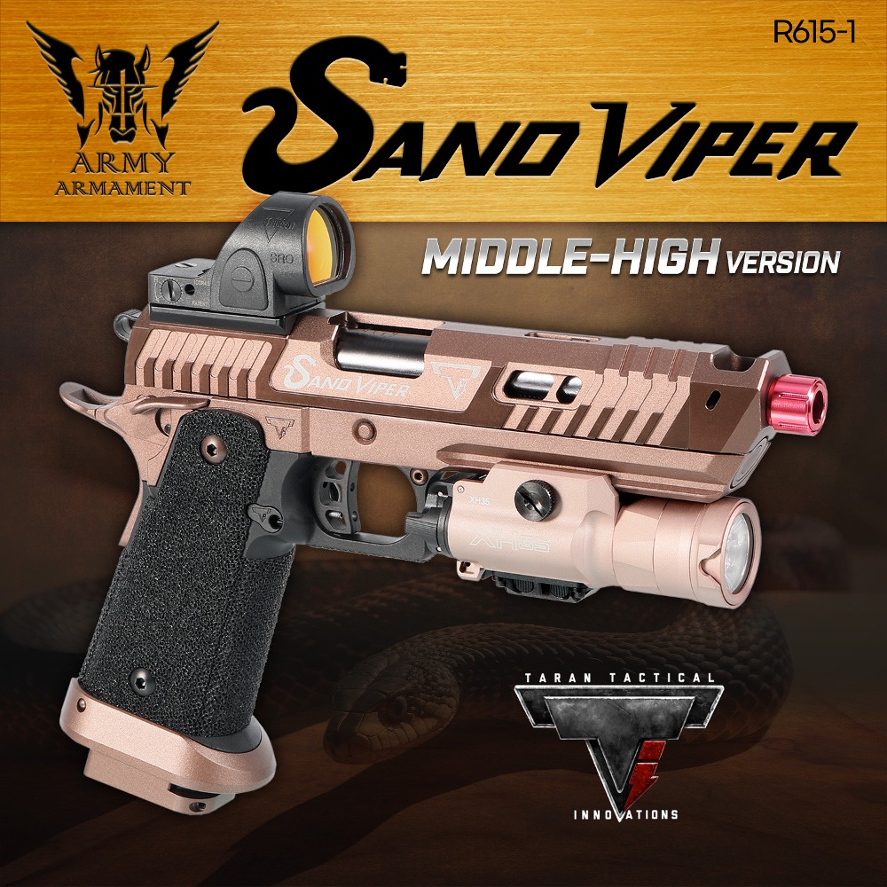 [5월16일부터 출고] ARMY TTI Sand Viper / Middle-High Version (하이그레이드)