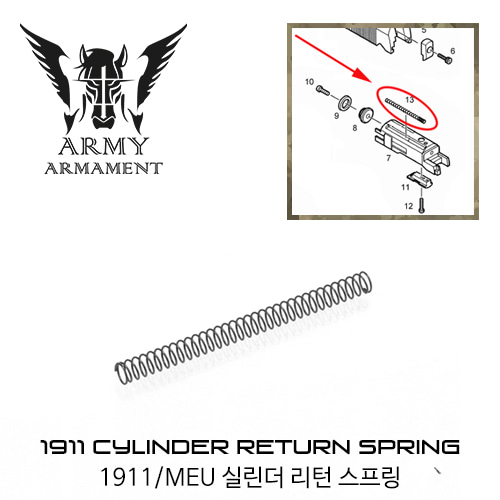 ARMY 1911 Cylinder Return Spring
