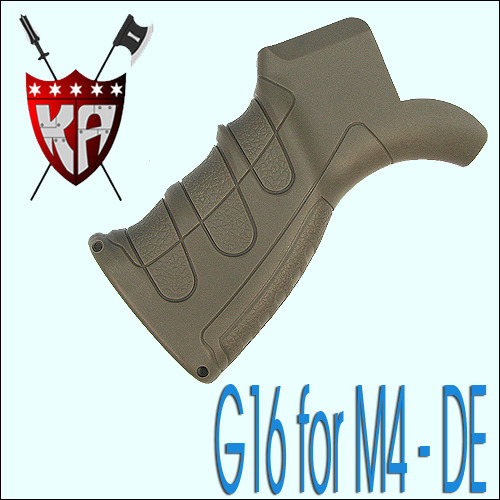 G16 Slim Pistol Grip f/M4 - DE
