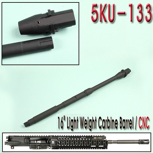 16&quot; M4 Light Weight Carbine Barrel / CNC