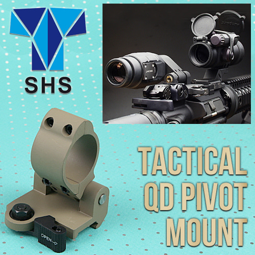 Tactical QD Pivot Mount / TAN