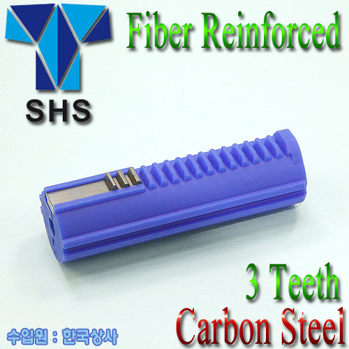 Fiber Reinforced Carbon 3Teeth Piston