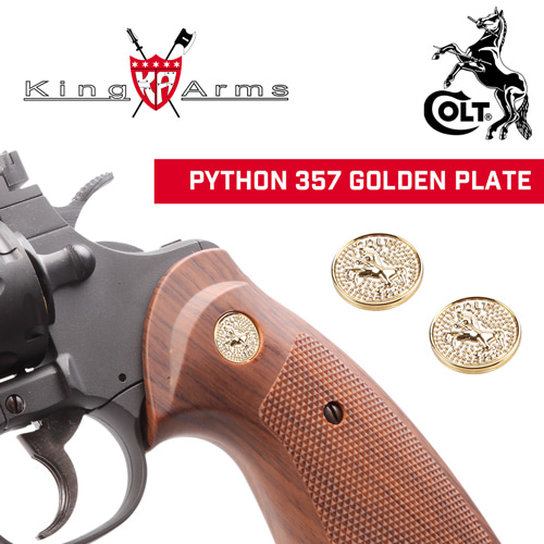 Python 357 Golden Plate