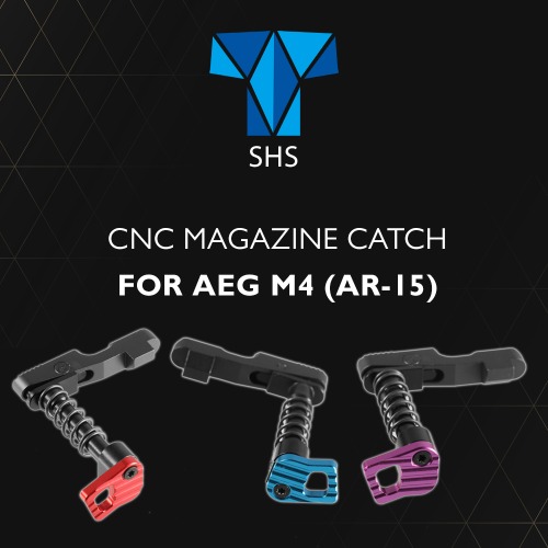 CNC Magazine Catch for AEG M4