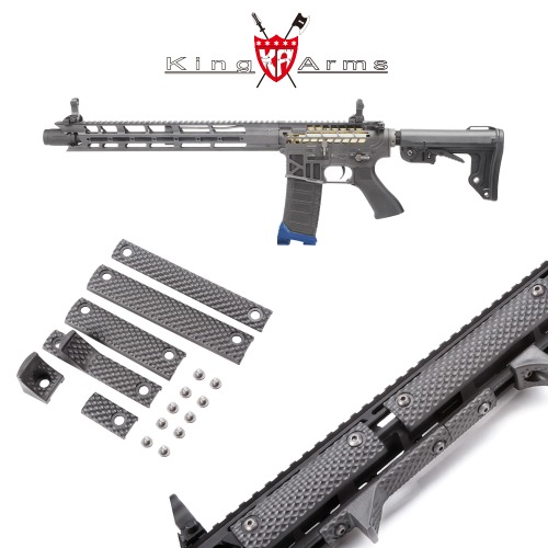 Rail Cover Set for King Arms M4 M-LOK TWS Ver. 2