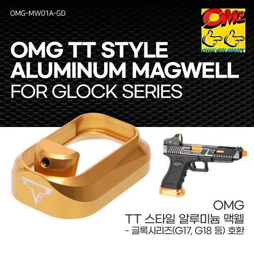 OMG TT Style Aluminum Glock Magwell