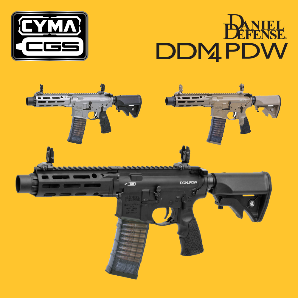 [즉시출고] EMG x CYMA CGS DDM4 PDW GBB (하이 스피드 볼트 버전)