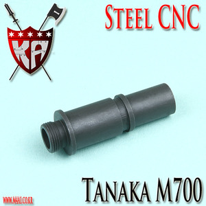 Tanaka M700 Silencer Adapter (14mm-) / Steel