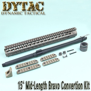 15&quot; Mid-Length BRAVO Convertion Kit / DE