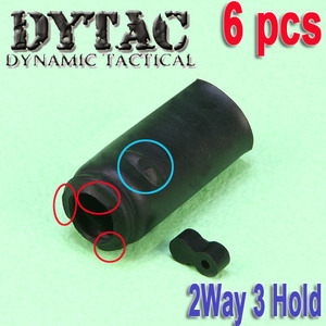 2Way 3Hold Hop Up Rubber / 6 pcs