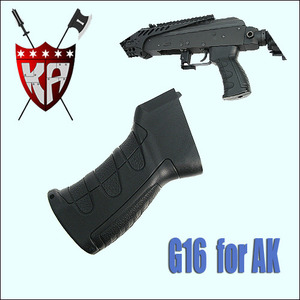 G16 Slim Pistol Grip f/AK-BK