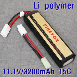 Lithiumpolymer 11.1V /3200mAh 15C