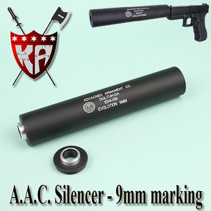 A.A.C. Silencer - 9mm Marking