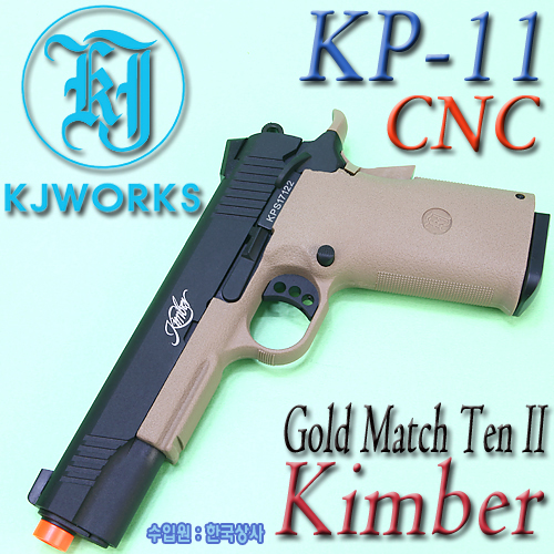 KP-11 CNC / Kimber Gold Match Ten II (TAN) 