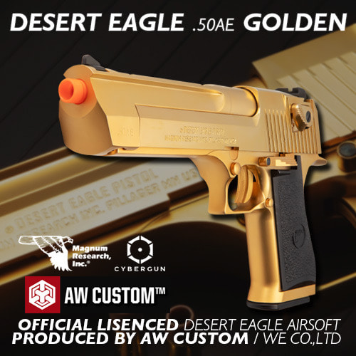 Desert Eagle .50AE Golden