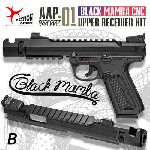 AAP-01 Black Mamba CNC Upper Receiver Kit / B type