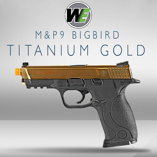 WE Big Bird M&amp;P9 / Titanium Gold