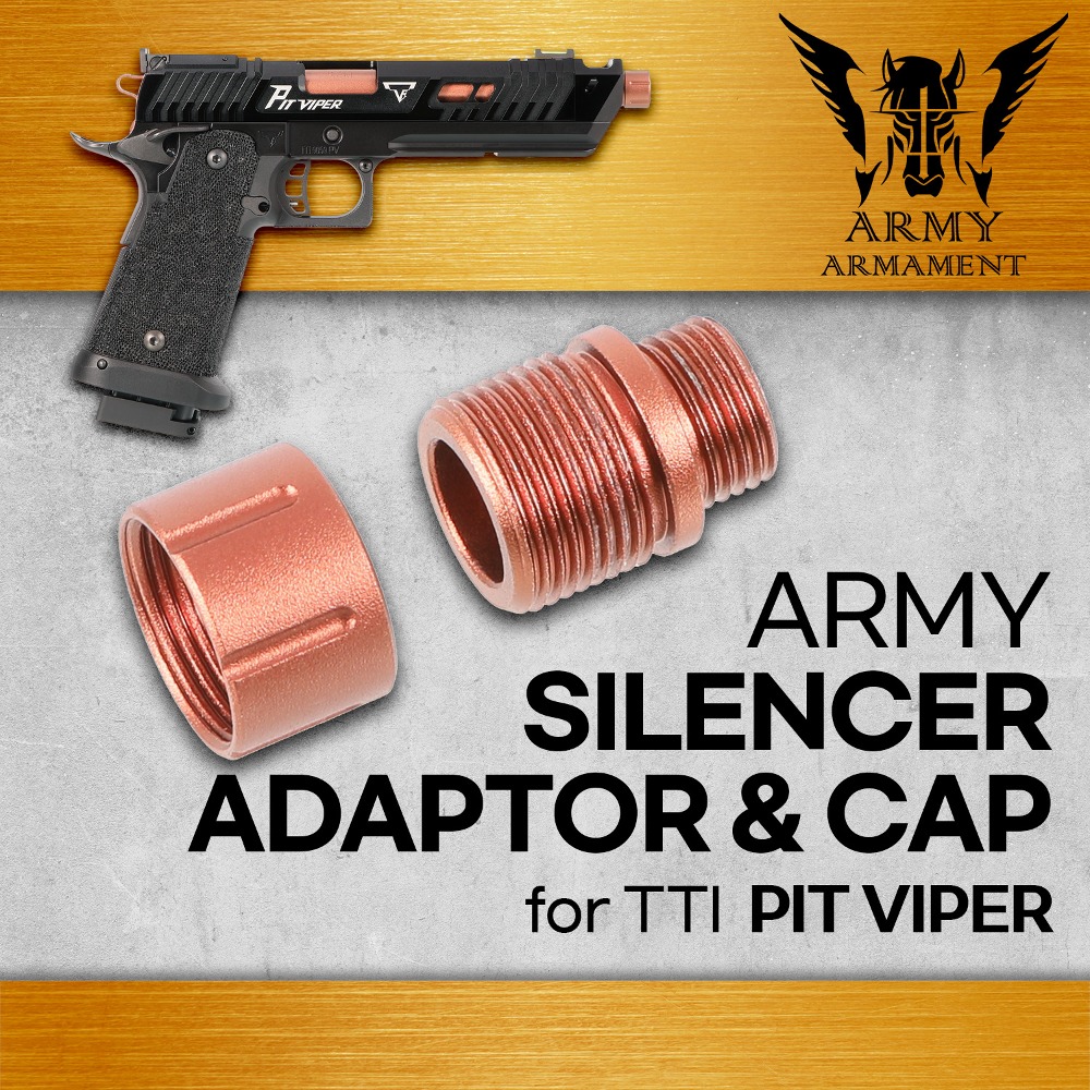 Army Silencer Adapter - Pit Viper Barrel Color / ARMY, WE, E&C
