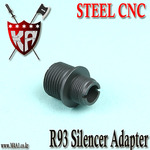 R93 Silencer Adapter / Steel CNC