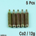 Co2 Cartridges 5 Pcs/ 12g